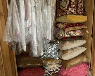 Decorative Pillows and (some of the) Linens