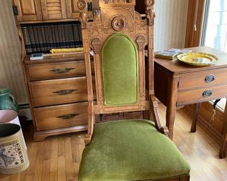 Chair, Cabinet, Sewing Machine Case/Table