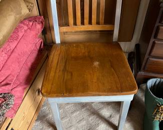 Shaw Walker Vintage Side Chair - Maple & Aluminum