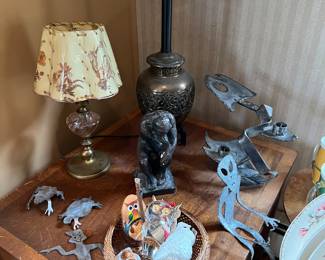 Metal Artwork and Owls