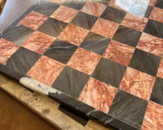 Marble and Alabaster Game Boards