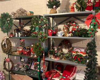 Christmas in the basement and Christmas in the bedroom on the main level….shop both