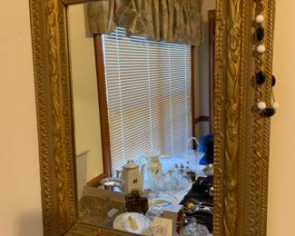 Antique mirror …not too large …just right