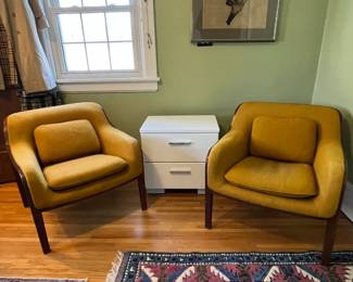Vintage Knoll mid Century Modern Lounge Chairs