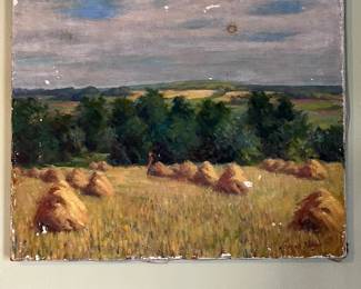 Very Nice Joseph Varga Original Oil Painting - as is