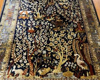 A fantastic silk Oriental Rug