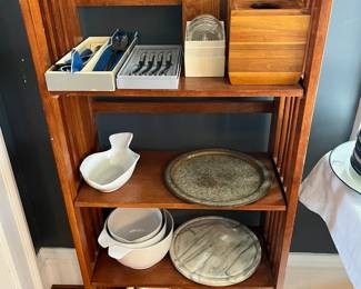 modern wood accessories for the home, Dansk plastic mixing bowl set