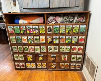 Old see cabinet from a general store/mercantile