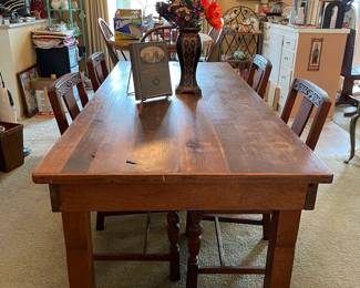 Primitive Dining Table 