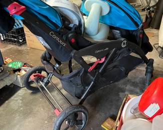 Contours twin Stroller