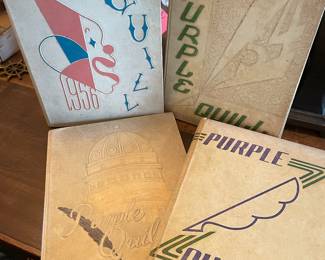 1950s Ball High Yearbooks 