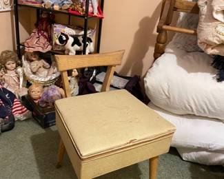 Mid Century Sewing Chair