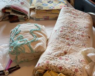 Vintage Quilts and Chenille 