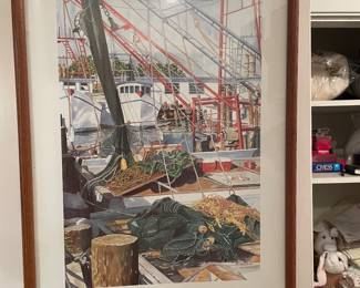 Galveston Art of Shrimp Boats 