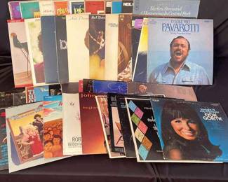 40 Vinyl LPs From 60s And 70s