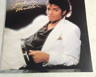  03 Michael Jackson Thriller Album With Misprint On Cover