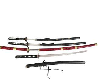 We also have Katana's.
