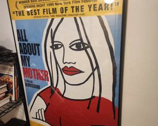All About My Mother Almodovar framed poster
