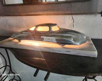 Art Deco car light 