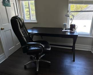 Computer chair, Crate & Barrel Spotlight Desk
