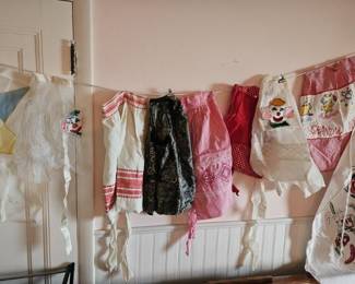 Loads of aprons! 
