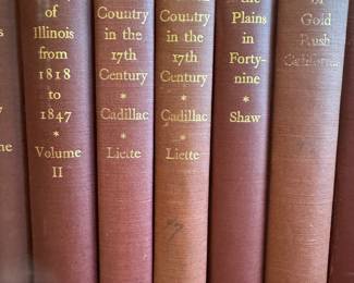 Antique The Lakeside Press Ford's History of Illinois , The Western Contry in the 17th century .....