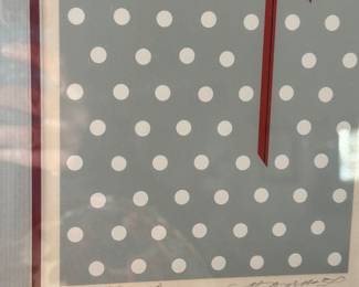 Original Charlie Harper "Cool Bird" signed dated serigraph