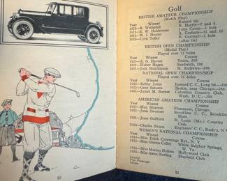 Lincoln Motor Cars sports brochure 