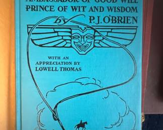 Will ROgwers Ambassador of Goodwill  and wisdom antique book 