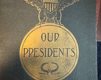 Our Presidents Antique Books 
