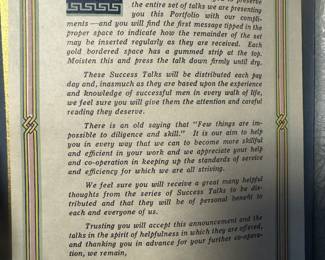 Amazing Salesman book of the 52 talks for business, the lithography is amazing, 