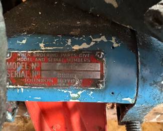 #Vintage#outboard motors#ChrisCraft#Johnson