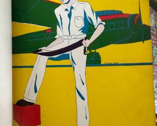 #St. Petersburg  High school year book with stunning lithography!