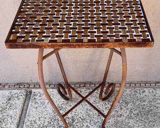 Small Metal Table