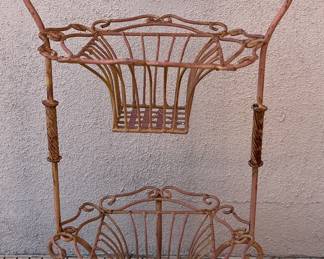 2-Tier Basket Metal