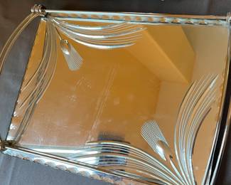 Vintage/Antique Mirrored Trays