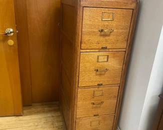 Antique File Cabinet, 2 available. Excellent condition $800 each/$1500 both