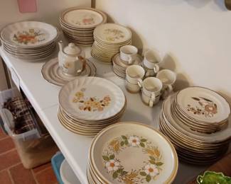 Miscellaneous dinner plates $2 each