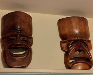Carved masks