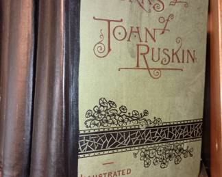 12 Volumes by author Jiohn Ruskin