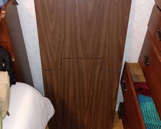 Sewing table. Folding legs