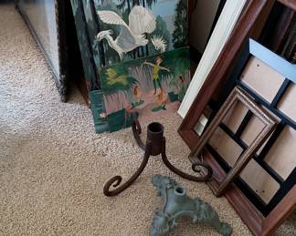 Flag holder and other