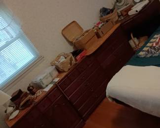 More of the sewing supplies in these cabinets 