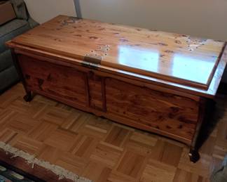 Larger solid cedar chest