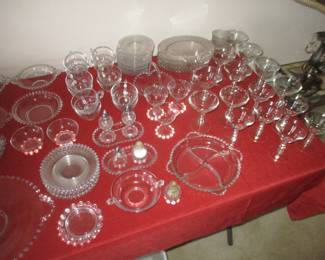 Candlewick glassware