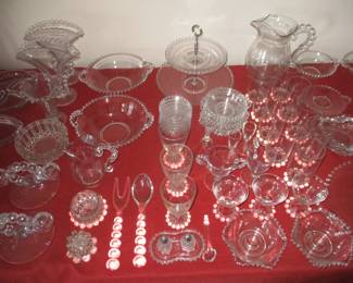 Candlewick glassware 