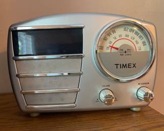 Retro timex alarm clock 