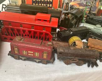 Vintage train collection 