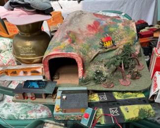 Vintage train collections