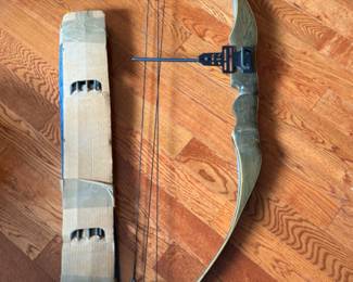 a Ben Pearson bow and arrows
